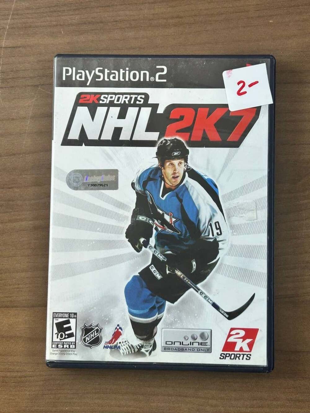 NHL 2K7 Sony PlayStation 2 PS2 2006 Hockey Game CIB Complete w/ Manual
